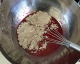 A picture of step 4 of Eggless Red Velvet Cupcake With Buttercream Icing.