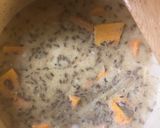 A picture of step 4 of Squash and spinach coconut curry - vegan.