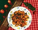 A picture of step 11 of Spicy Tawa Idli.