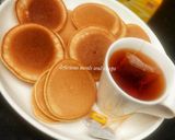 A picture of step 4 of Semolina mini pancakes.