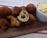 Foto del paso 15 de la receta: Buñuelos de bacalao