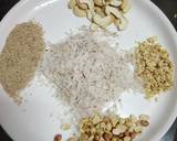 Sesame ground nuts gud papdi recipe step 1 photo