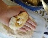 Foto del paso 9 de la receta: Bomba de papa al horno con el puré de cebolla y relleno de queso