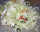 Foto langkah ke 3 dari resep Tumis kol cabe.