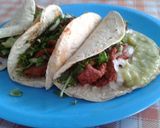 Foto del paso 5 de la receta: Tacos de adobada "estilo enojona" 🌮🌯