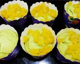 Hình bước làm 4 của món Bánh muffin bơ đào