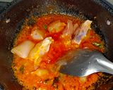 A picture of step 5 of Chicken vadaga curry.