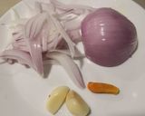Gambar langkah 1 resipi Sayur Lemak Labu.