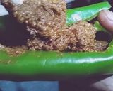 A picture of step 5 of Masala bhari Mirch,.