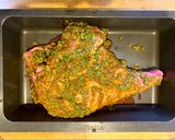 A picture of step 3 of Lamb shawarma.