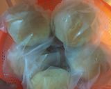 Foto langkah ke 8 dari resep Burger bun mini (diet version, pakai tepung gandum).