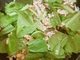 เส้นบุกผัดไข่ (คลีน)
