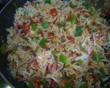 फ्राइड राइस वेज़ (fried rice veg recipe in hindi) रेसिपी चरण 5 फोटो