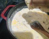 A picture of step 3 of Tuna, Mushroom, and Blue Cheese Pasta.