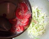 A picture of step 4 of Steamed cabbage with egg.