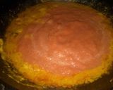 A picture of step 5 of Paneer Mutter.