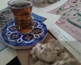عکس مرحله 4 از دستور شیرینی گردویی پفکی نسکافه ای