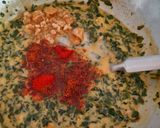 A picture of step 4 of Besan Methi ki sabji.