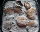 A picture of step 6 of Dahi vada aalu dum.