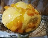 A picture of step 6 of Mango ice cream.
