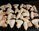 A picture of step 2 of Maple Sriracha Chicken Wings.