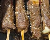 Une image de l'étape 3 de Brochettes de boeuf au fromage.