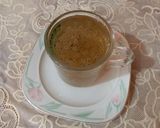 A picture of step 3 of Drink with brown sugar, honey and tukham balangoo 🍸🍸.
