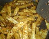 A picture of step 7 of Honey Chili Potato.