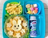 Foto langkah ke 3 dari resep Bekal Anak || bekal anak sekolah || bekal lucu || Pasta 🍝.