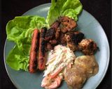 Gambar langkah 12 resipi Barbecue.