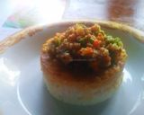 Foto langkah ke 6 dari resep Nasi Tim Isi Telur Ragout.