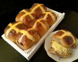 Foto del paso 10 de la receta: "Hot Cross Buns", {bollitos de Pascua, en panificadora}