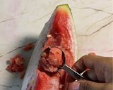 Foto langkah ke 3 dari resep Es Krim Buah Singapore 🇸🇬 🍋‍🟩 🍍 🍉 🍈.