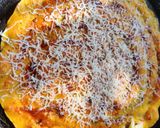 A picture of step 2 of Healthy cheese cheela.