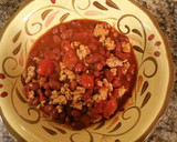 A picture of step 5 of Simple Chicken Chili.
