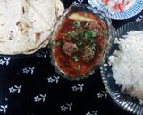 A picture of step 8 of Kofte Aloo.