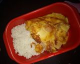 Foto langkah ke 3 dari resep Telur dadar keju toping sosis.