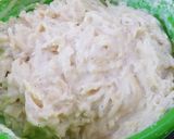 Lapcsánkába töltött csirkemell párolt brokkolival recept fázis 6 fotója