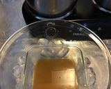 Hình bước làm 4 của món Rau câu Flan cheese.