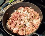 A picture of step 2 of Runza Casserole.