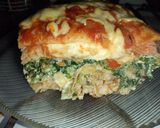 Foto del paso 9 de la receta: Lasagna de pollo, verdura, ricota y jamón y queso