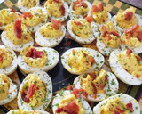 A picture of step 2 of Deviled eggs.