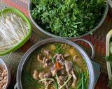 Hình bước làm 1 của món Lẩu vịt nấu chao