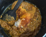 A picture of step 2 of Mutter Paneer.