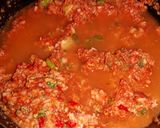 Foto del paso 5 de la receta: Espaguetis con salsa de tomate y jamón molido