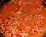 Foto del paso 5 de la receta: Espaguetis con salsa de tomate y jamón molido
