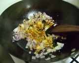 A picture of step 4 of Ol Makha (Suran Bharta / Yam Bharta - Bengali Style).