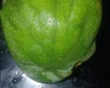 A picture of step 1 of Raw Kesar Mango Sharbat.