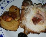 Foto del paso 22 de la receta: Tren de cerdo (carre con hueso) relleno bittersweet