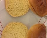 A picture of step 3 of Lamb and mint on a Brioch Buns.